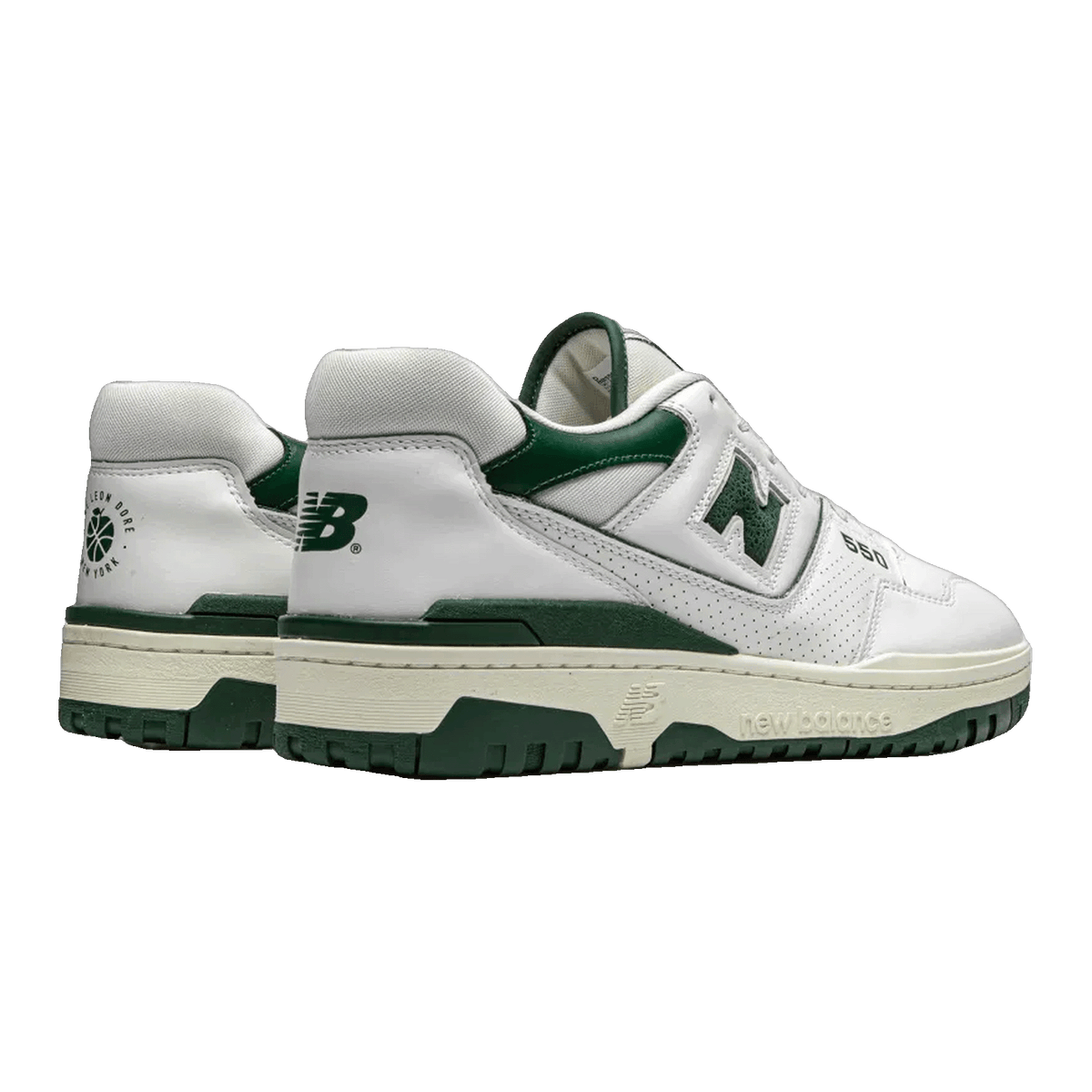 New Balance 550 Aime Leon Dore White Green Back BB550ALD