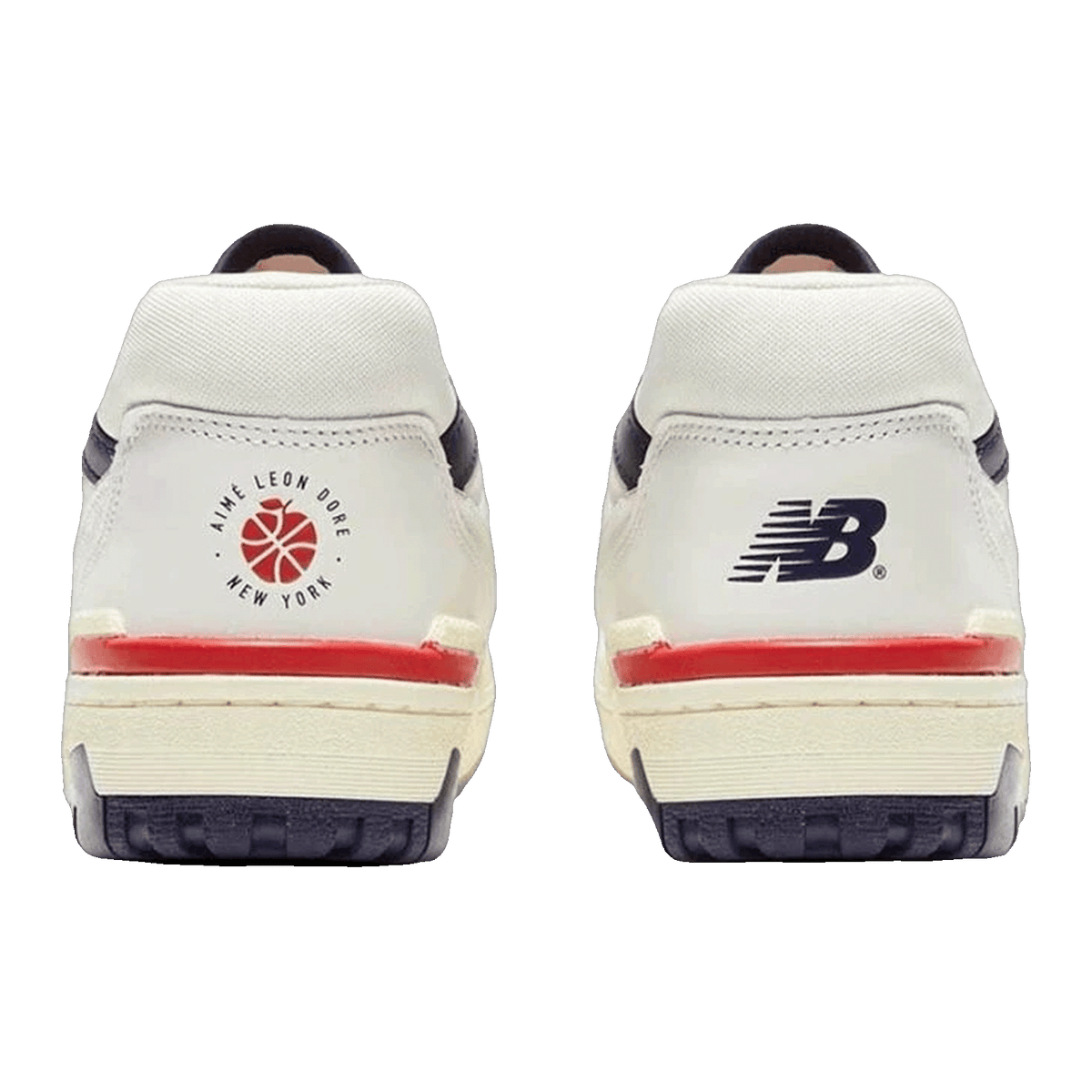 New Balance 550 Aime Leon Dore White Navy Red Back BB550A3