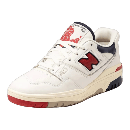 New Balance 550 Aime Leon Dore White Navy Red Side BB550A3