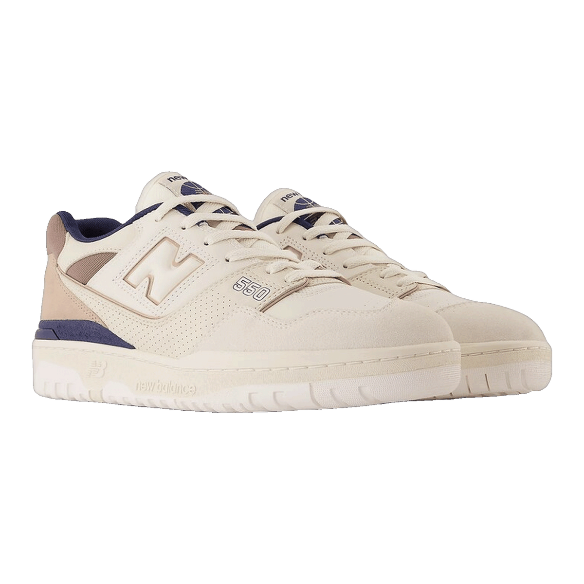 New Balance 550 Bisque Flat Taupe Side BB550ETN