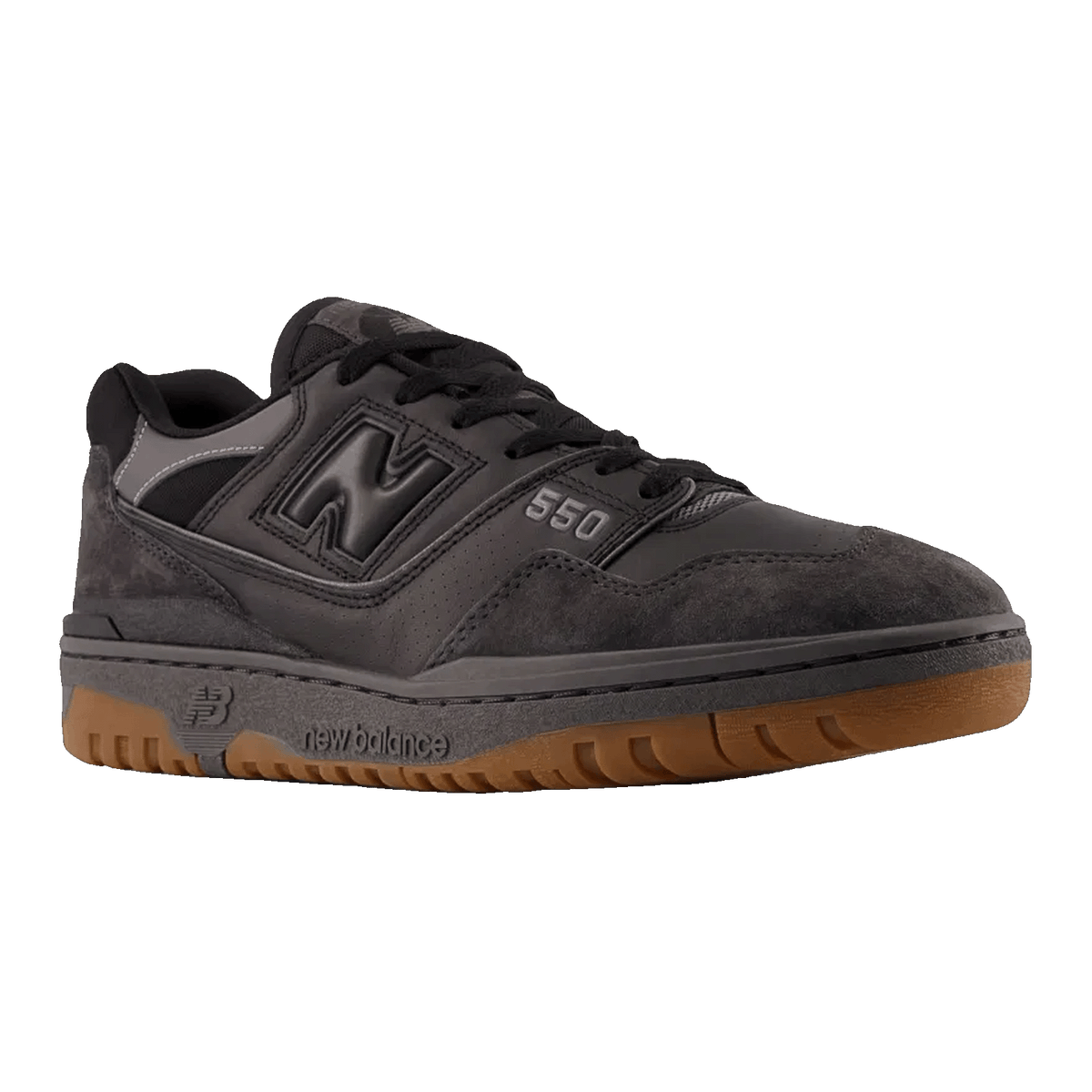 New Balance 550 Black Gum White Side BB550BGU