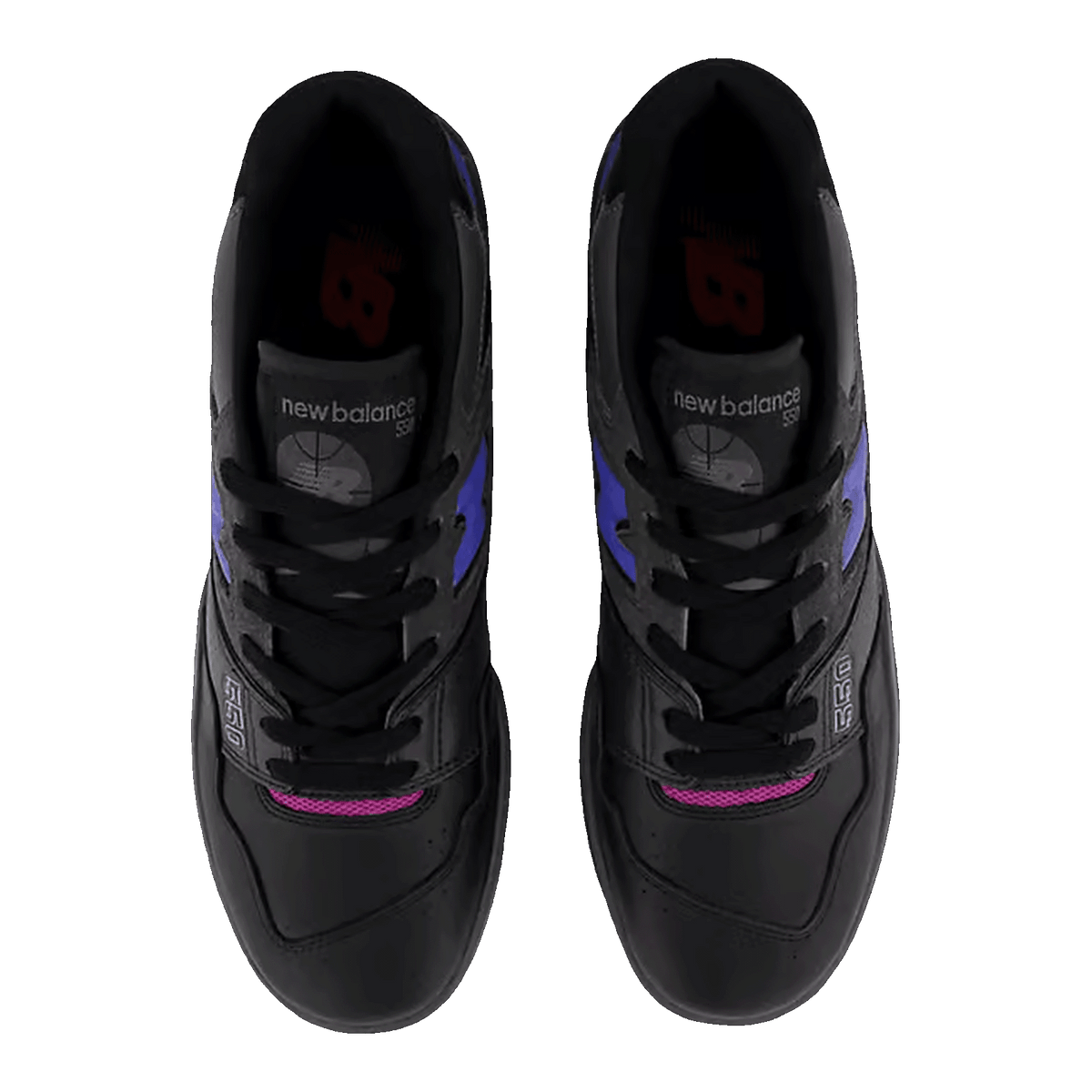 New Balance 550 Black Pink Purple Oben BB550SSB
