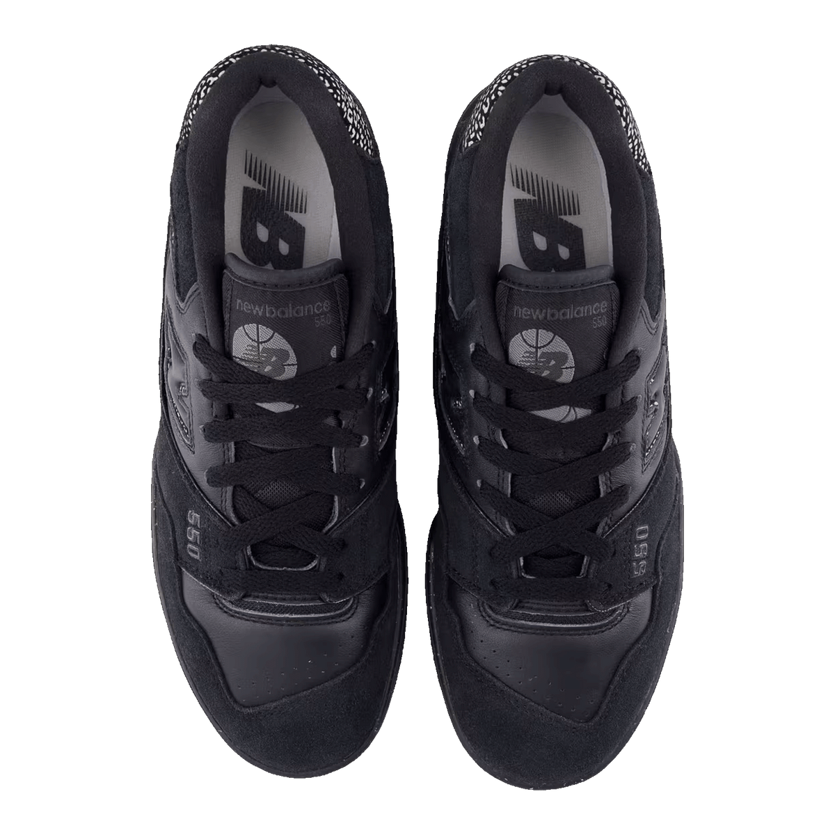 New Balance 550 Black White Leopard (W) Oben BBW550CO