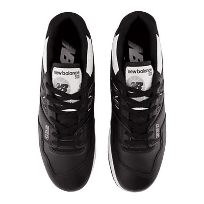 New Balance 550 Black White Oben BB550SV1