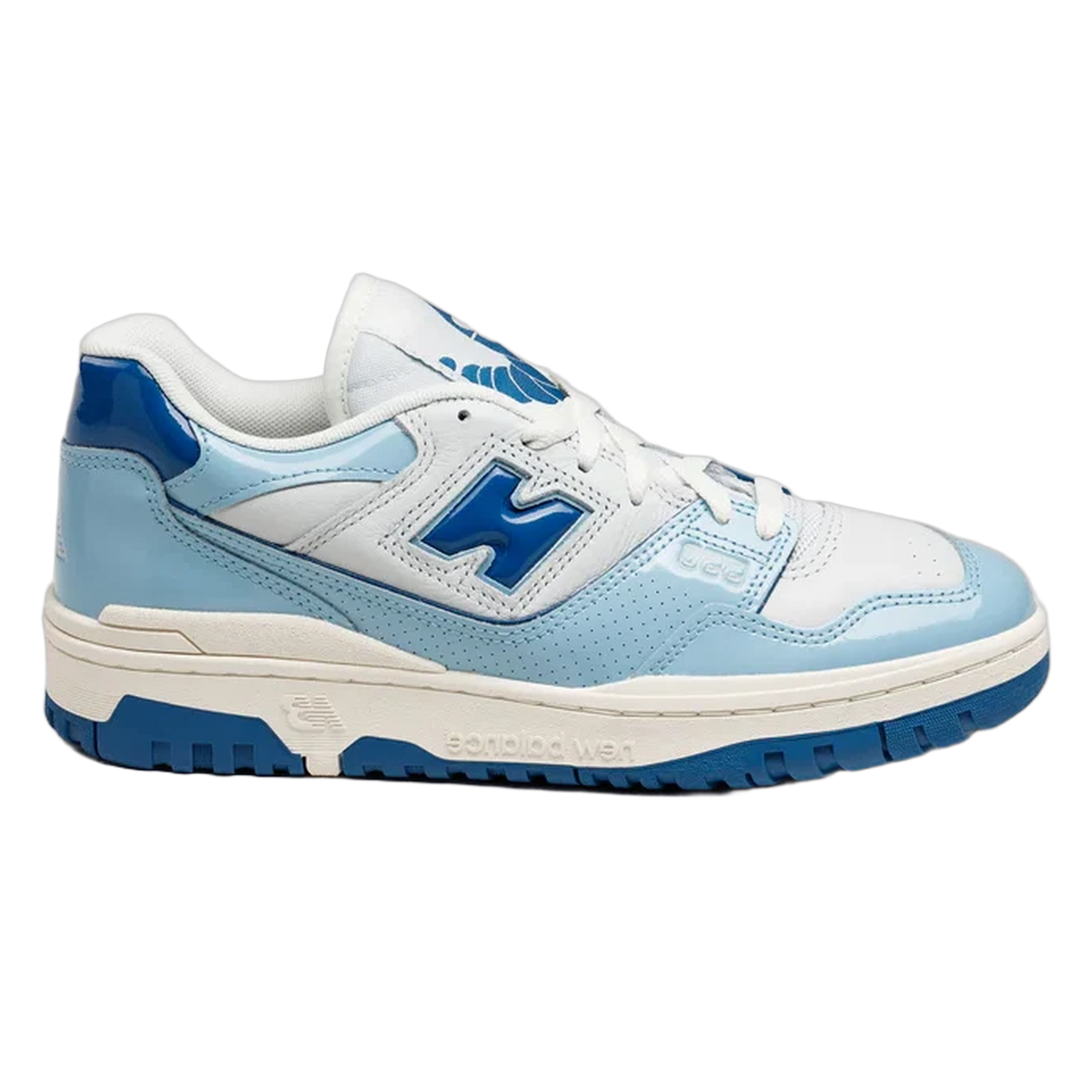 New Balance 550 Chrome Blue Patent BB550YKE