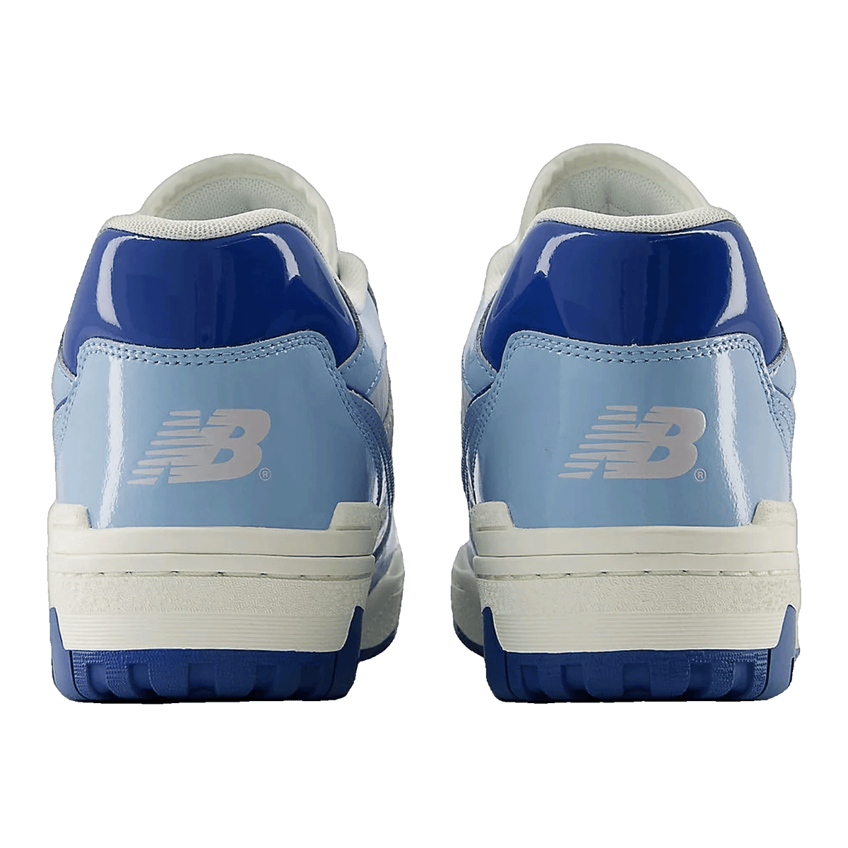 New Balance 550 Chrome Blue Patent Back BB550YKE
