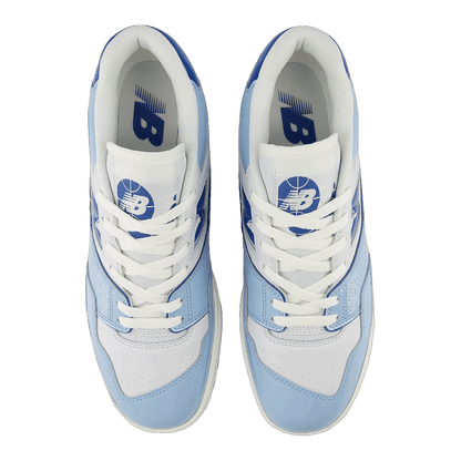 New Balance 550 Chrome Blue Patent Oben BB550YKE
