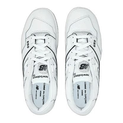 New Balance 550 Comme des Garcons Homme White Oben BB550CDG