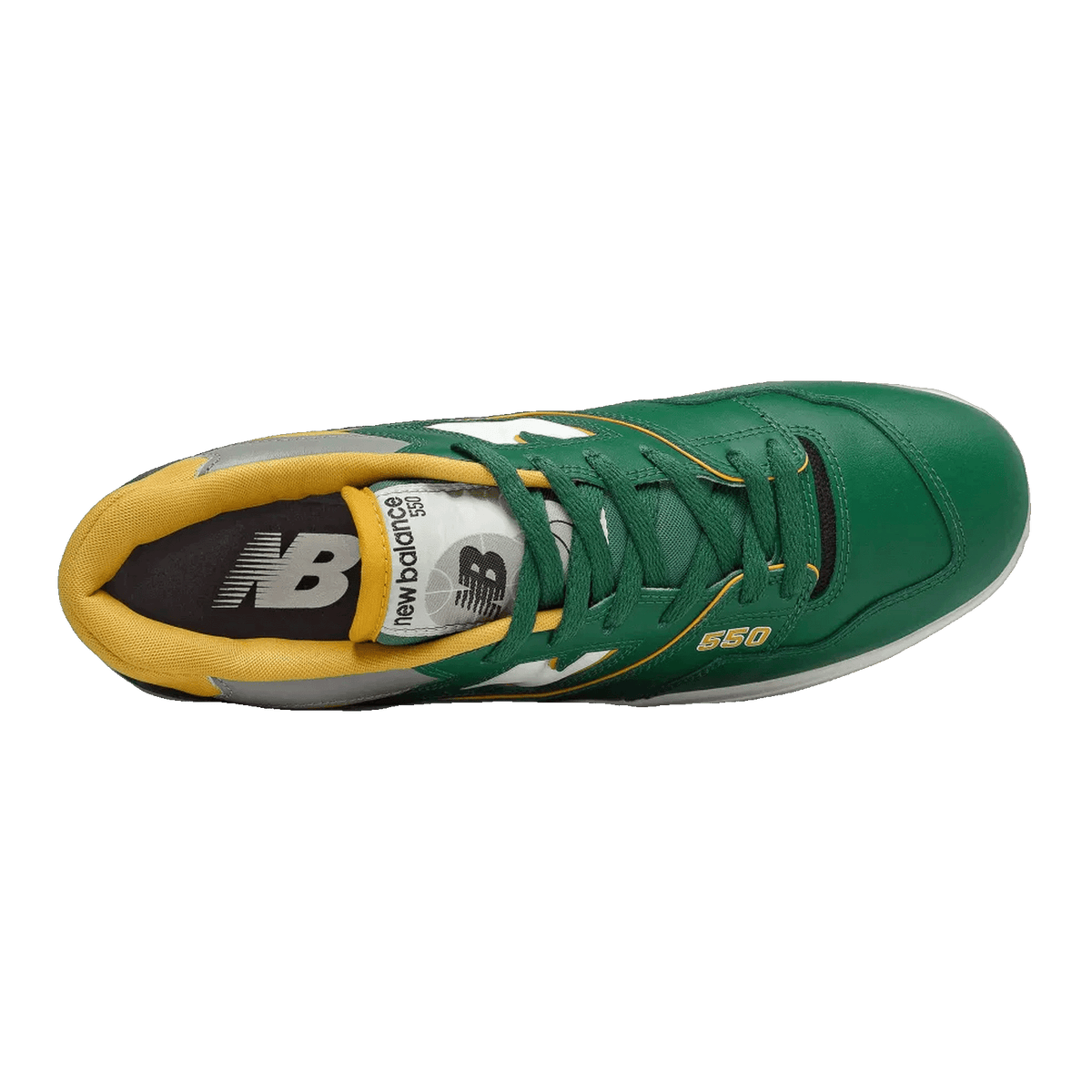 New Balance 550 Dark Green Gold Oben BB550MM1