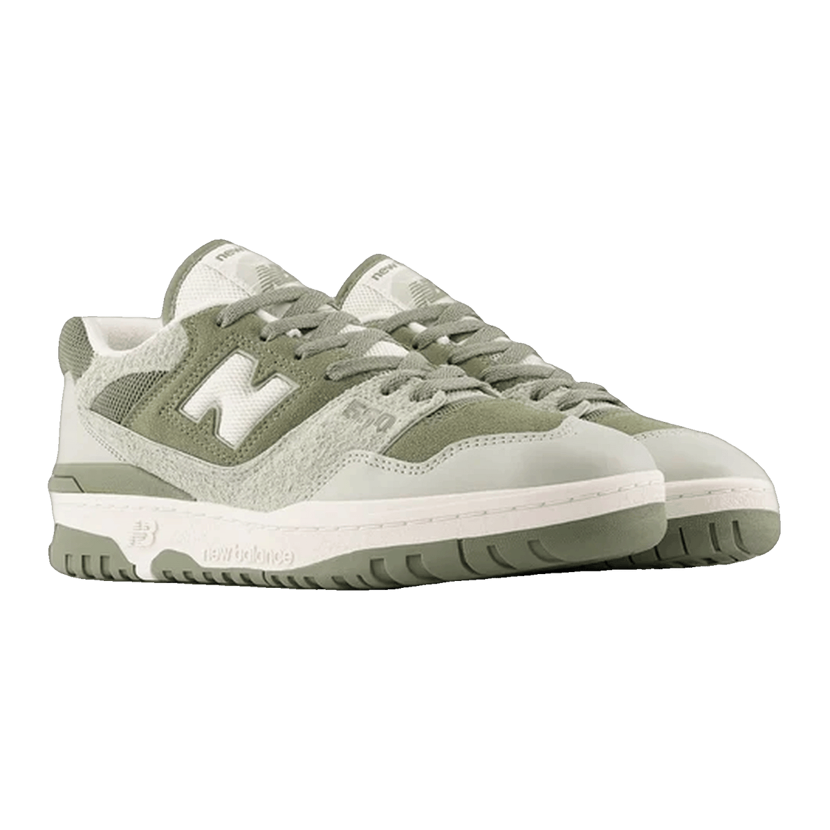 New Balance 550 Dark Olivine Side