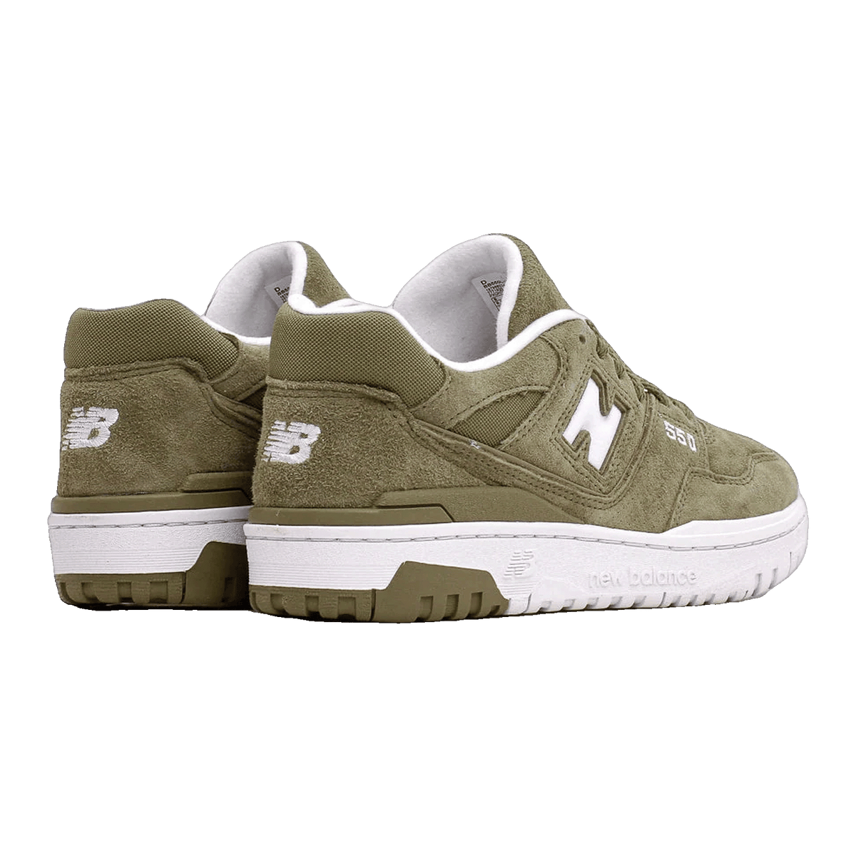 New Balance 550 Dark Olivine White Back BB550UCO