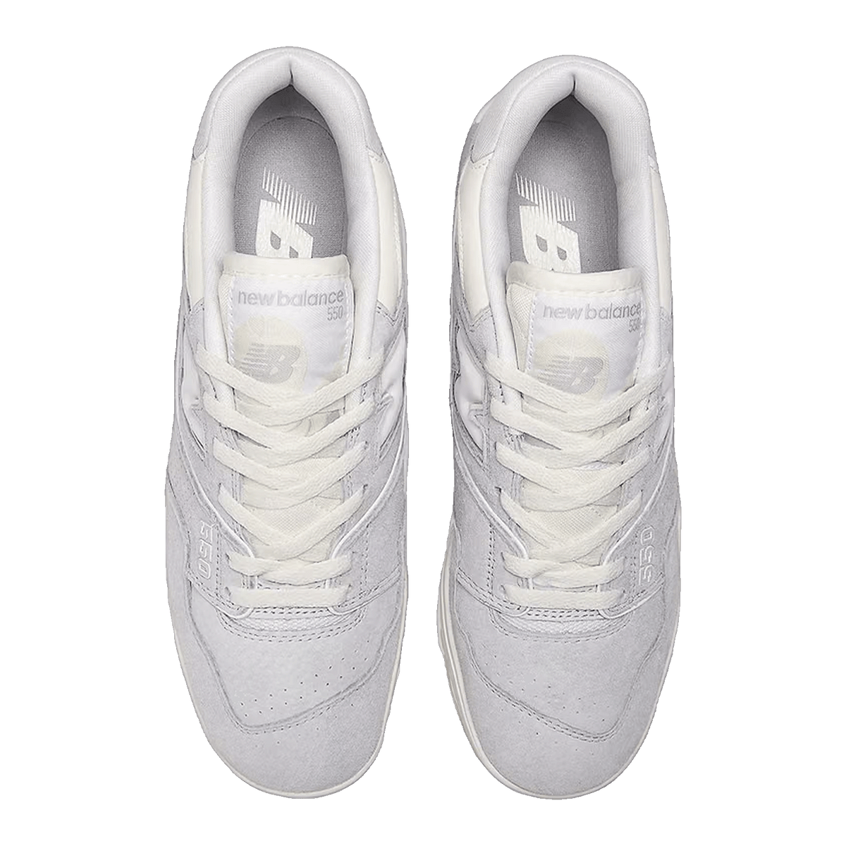 New Balance 550 Grey Suede Oben BB550SLB