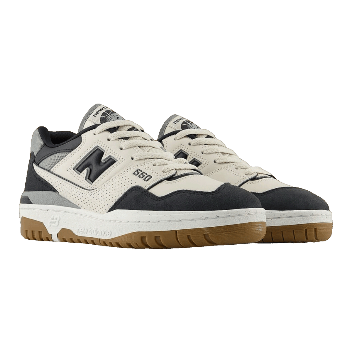 New Balance 550 Moonbeam Black Grey Gum Side BBW550HJ