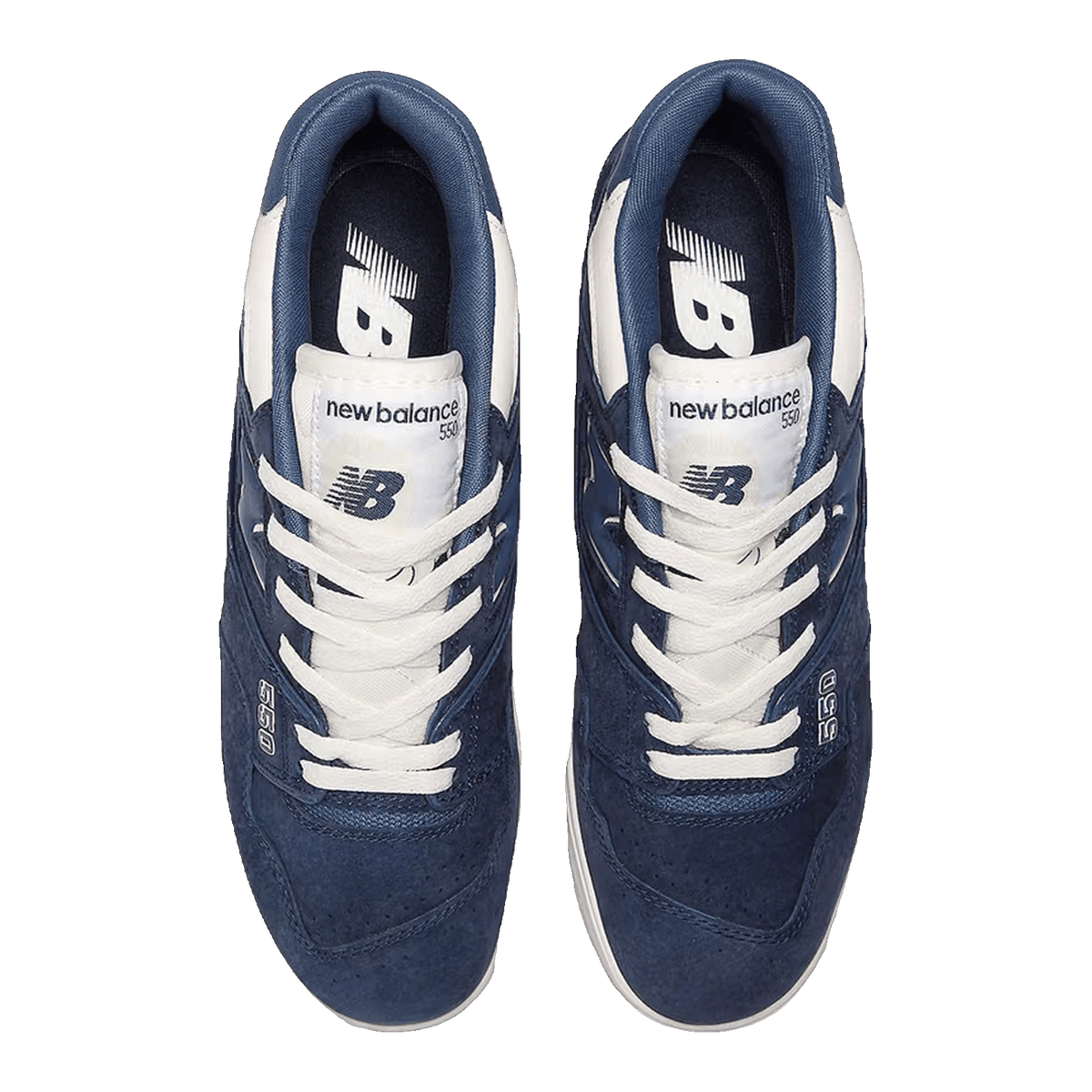 New Balance 550 Natural Indigo Suede Oben BB550SLA