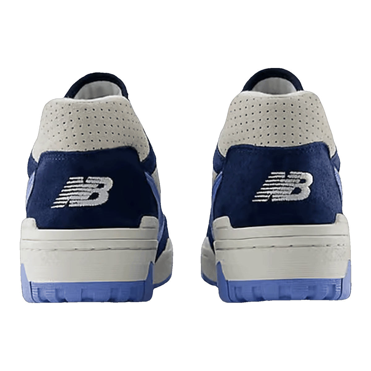 New Balance 550 Navy Electric Sky Back BB550FLA