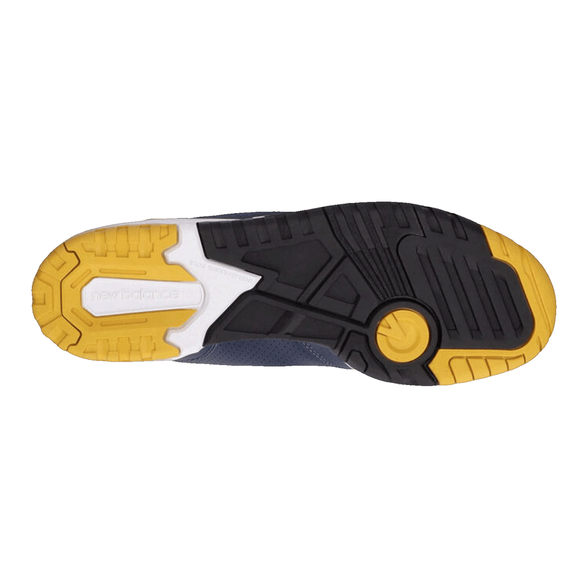 New Balance 550 Navy Gold Sohle