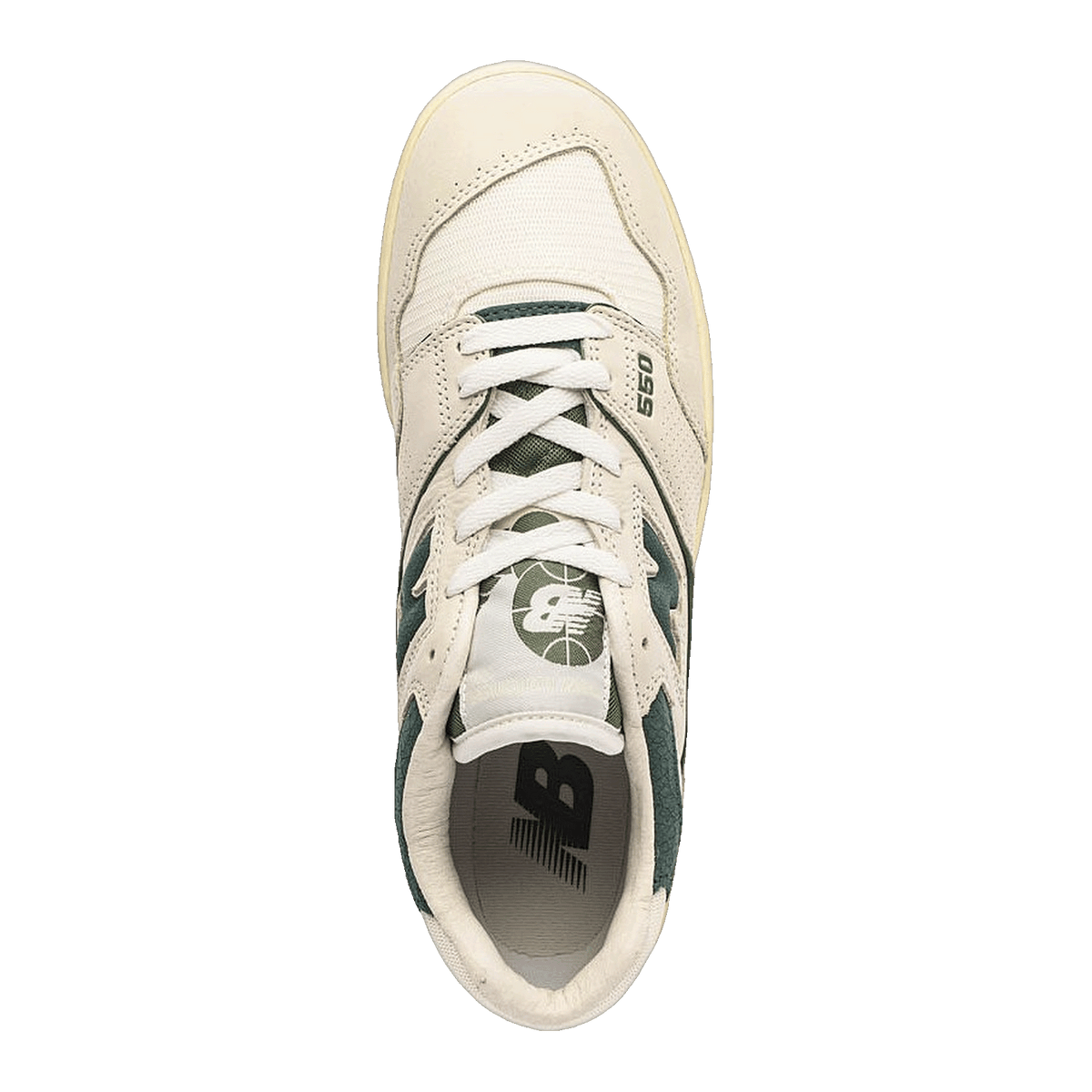 New Balance 550 Permafrost Dark Alpine Green Oben BB550LGR
