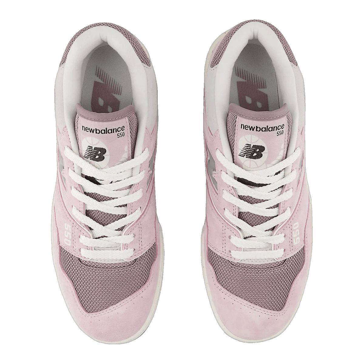 New Balance 550 Pink Suede (W) Oben