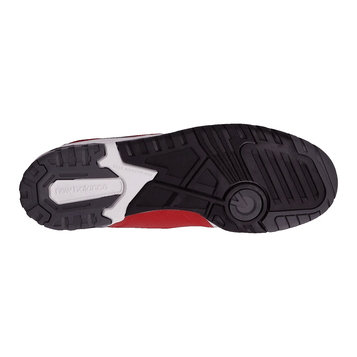 New Balance 550 Red Blue Sohle BB550MD1