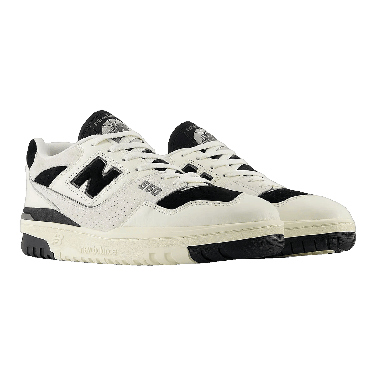 New Balance 550 Sea Salt Black (2025) Side BB550LEG