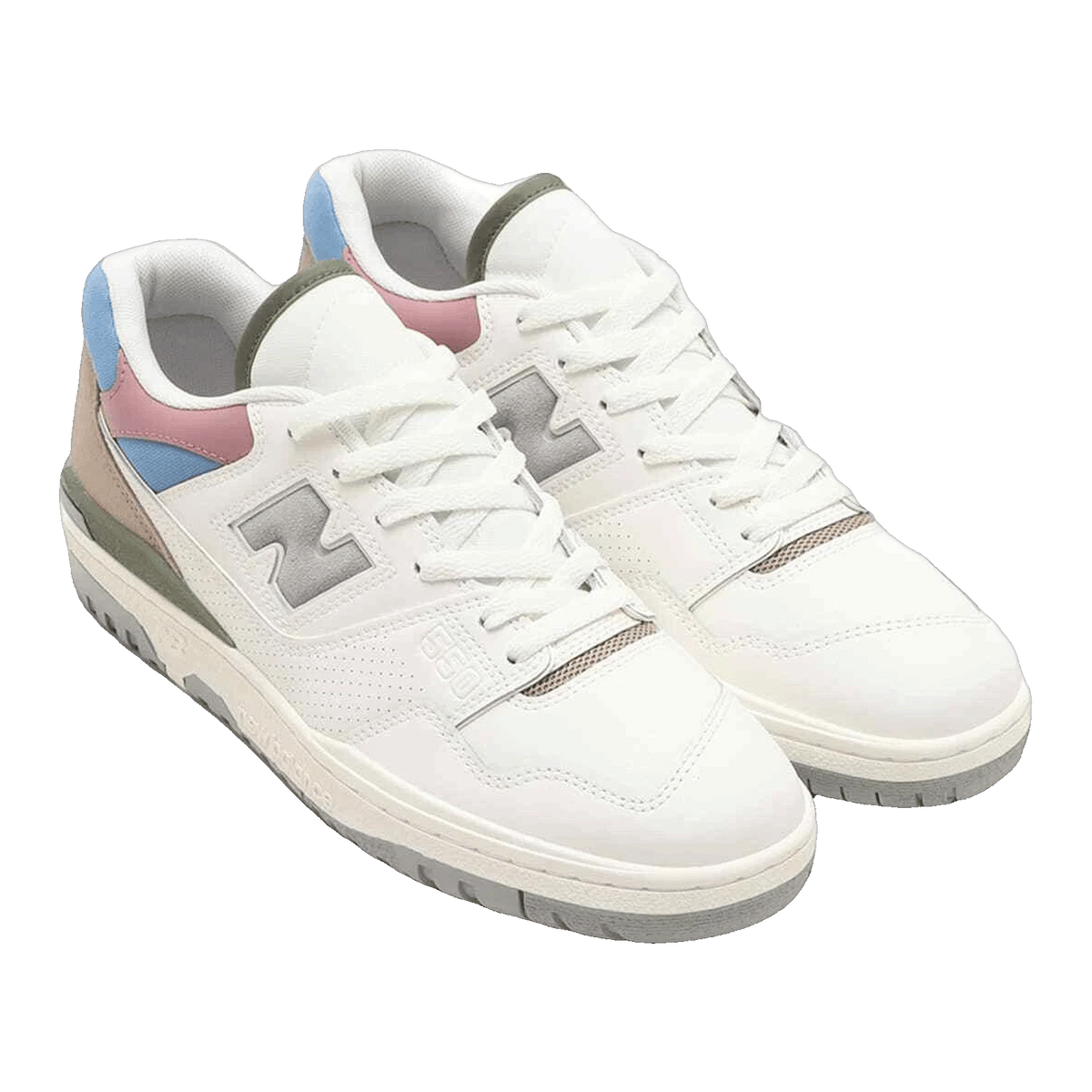 New Balance 550 Sea Salt Blue Laguna Side BB550PGA