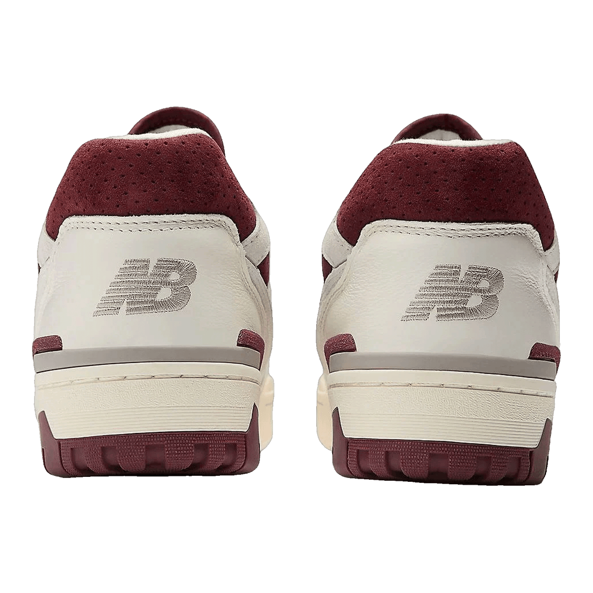 New Balance 550 Sea Salt Classic Crimson Back BB550LEZ