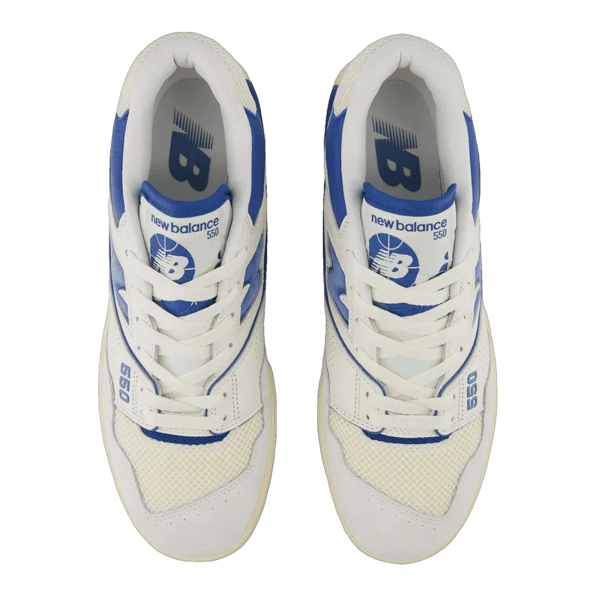 New Balance 550 Sea Salt Pack Blue Agate Oben BB550CPD