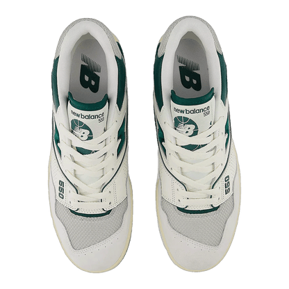 New Balance 550 Sea Salt Pack Marsh Green Oben BB550CPE