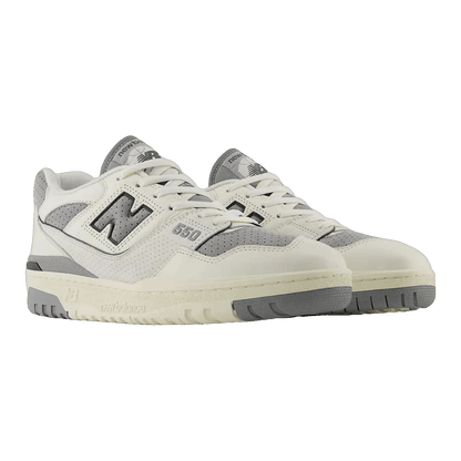 New Balance 550 Sea Salt Slate Grey Side BB550LEM