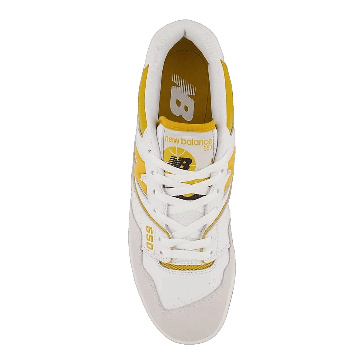 New Balance 550 Sea Salt Varsity Gold Oben BB550LA1