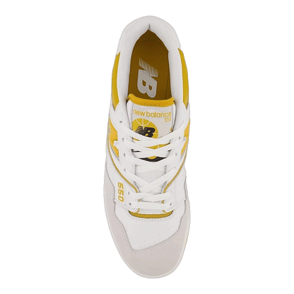 New Balance 550 Sea Salt Varsity Gold Oben BB550LA1