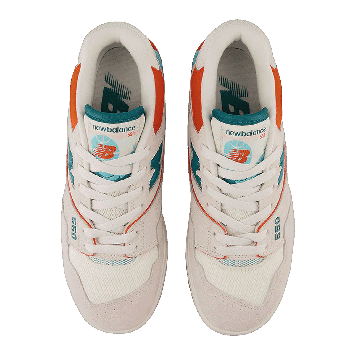 New Balance 550 Sea Salt Verdigris (W) Oben BBW550DA