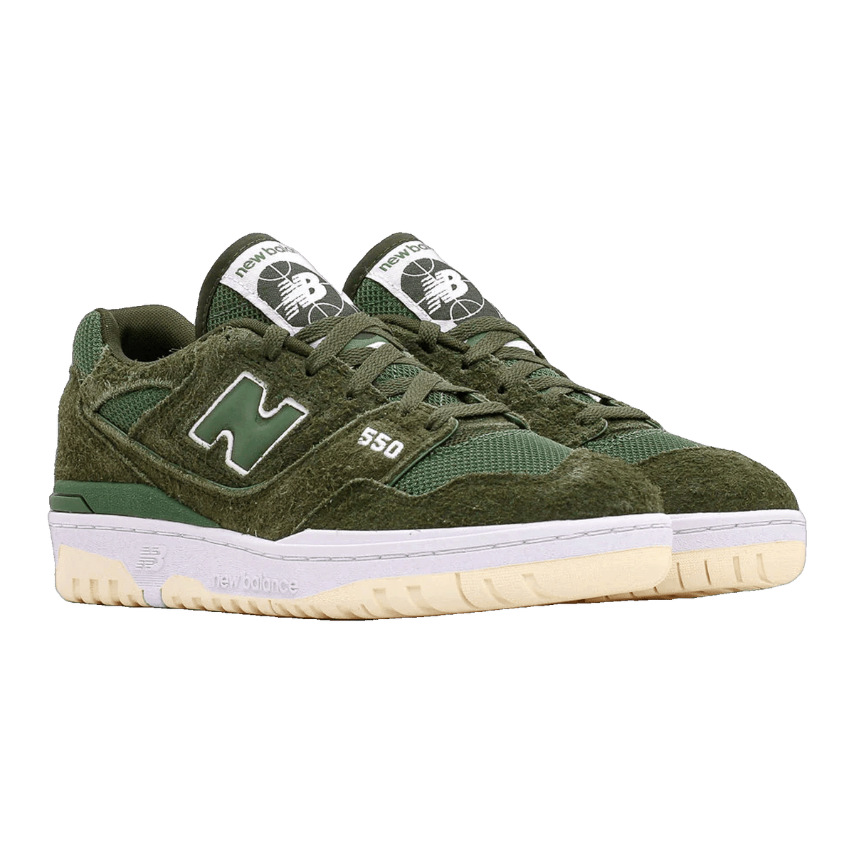 New Balance 550 Suede Nori Side BB550PHB