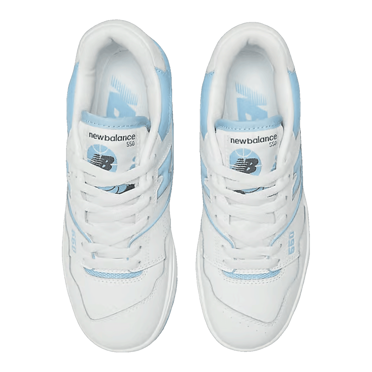 New Balance 550 UNC White Dusk Blue (W) Oben BBW550BC