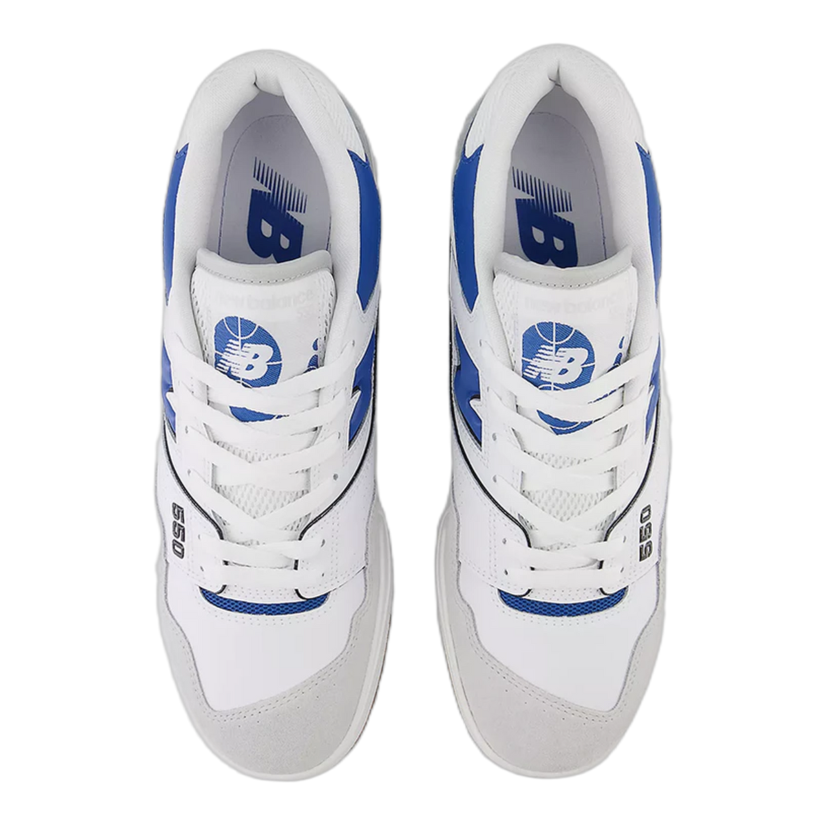 New Balance 550 White Blue Agate Oben BB550ESA