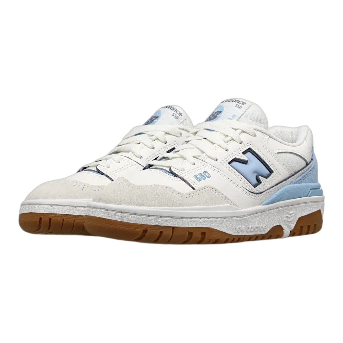New Balance 550 White Blue Gum (GS) Side GSB550FC