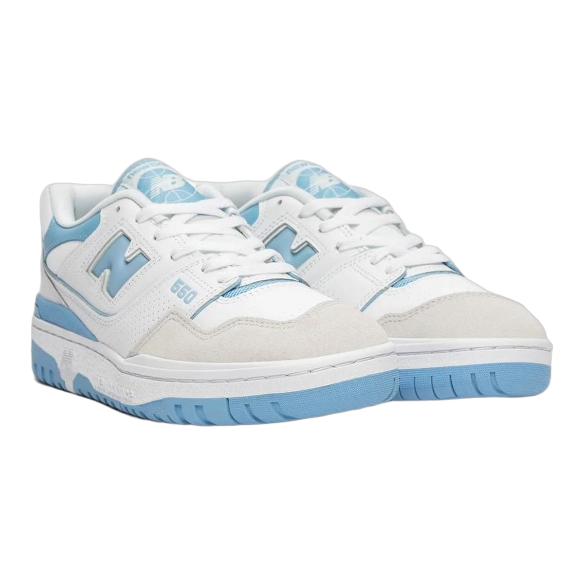 New Balance 550 White Blue Haze Rain Cloud Side BB550LSB