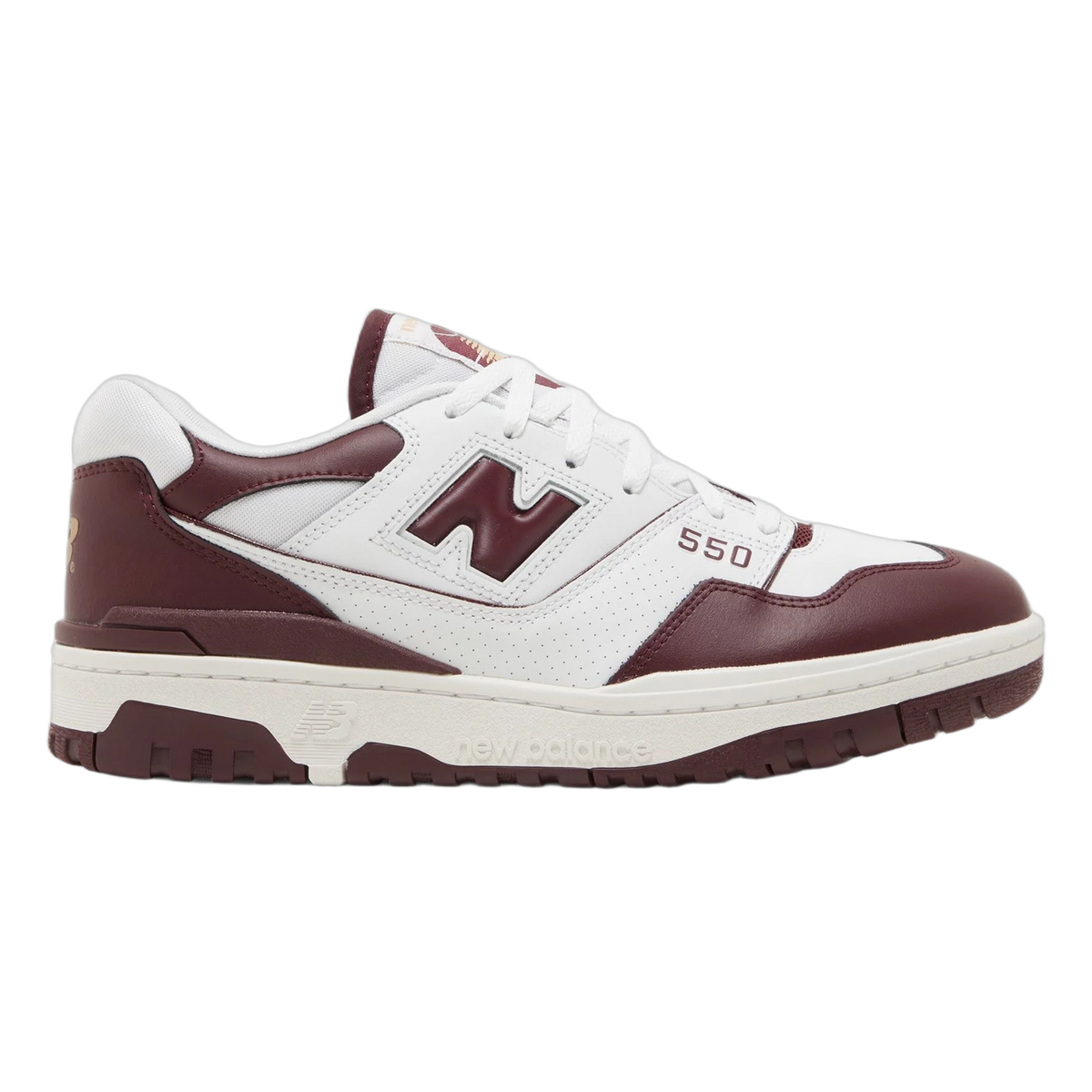 New Balance 550 White Burgundy BB550BZ1