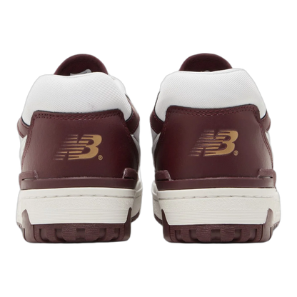 New Balance 550 White Burgundy Back BB550BZ1