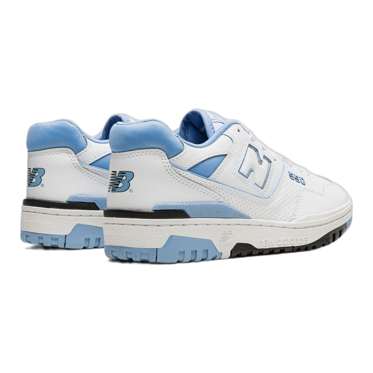 New Balance 550 White Carolina Blue Back BB550ZNA
