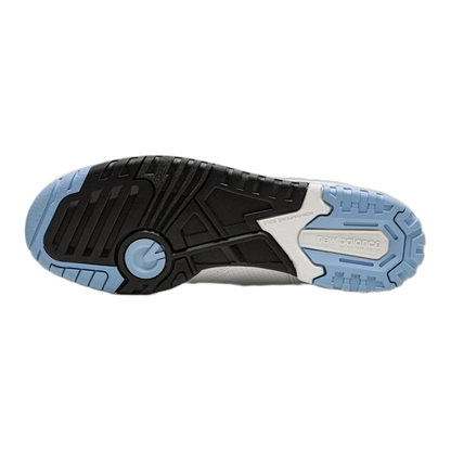 New Balance 550 White Carolina Blue Sohle BB550ZNA