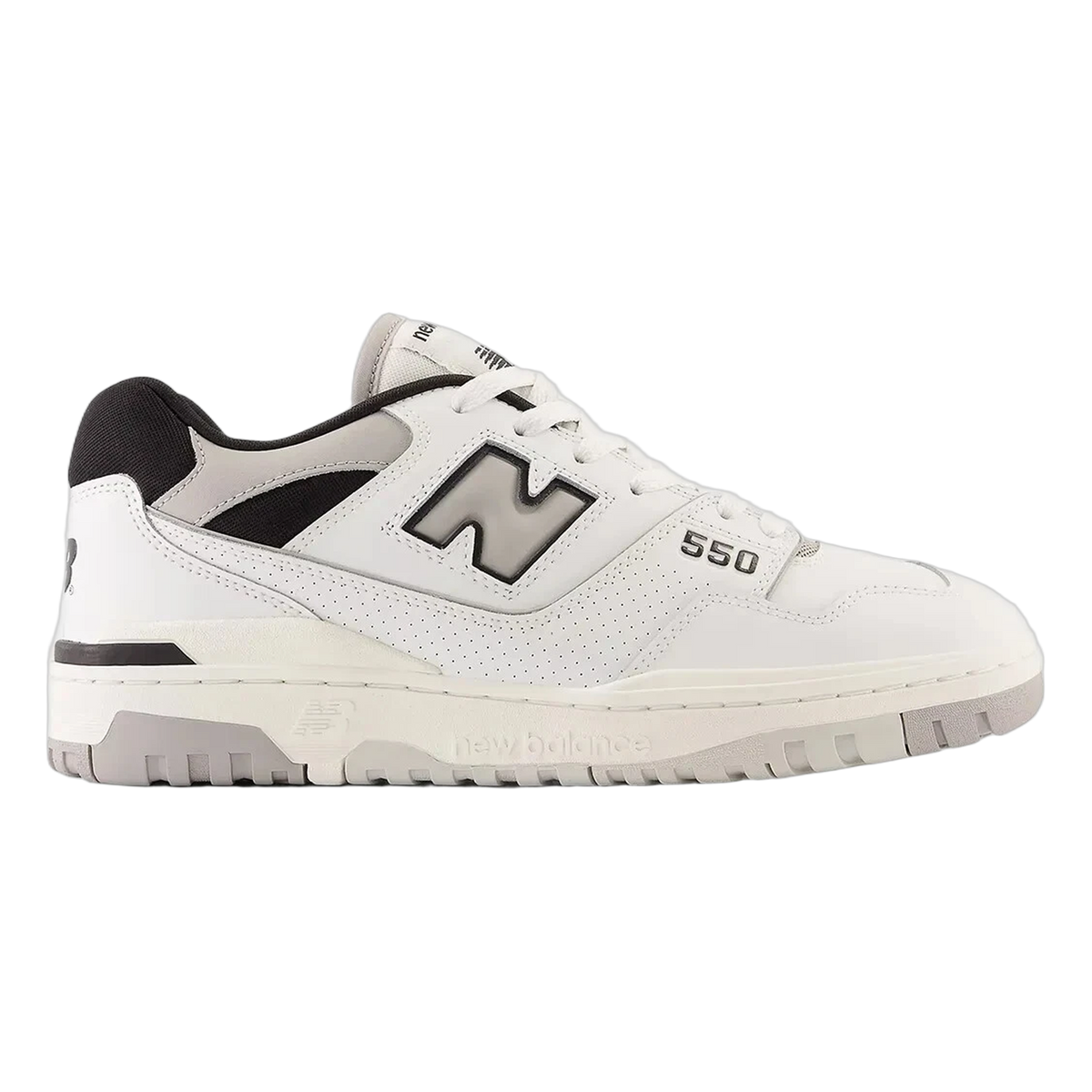 New Balance 550 White Concrete Black BB550NCL