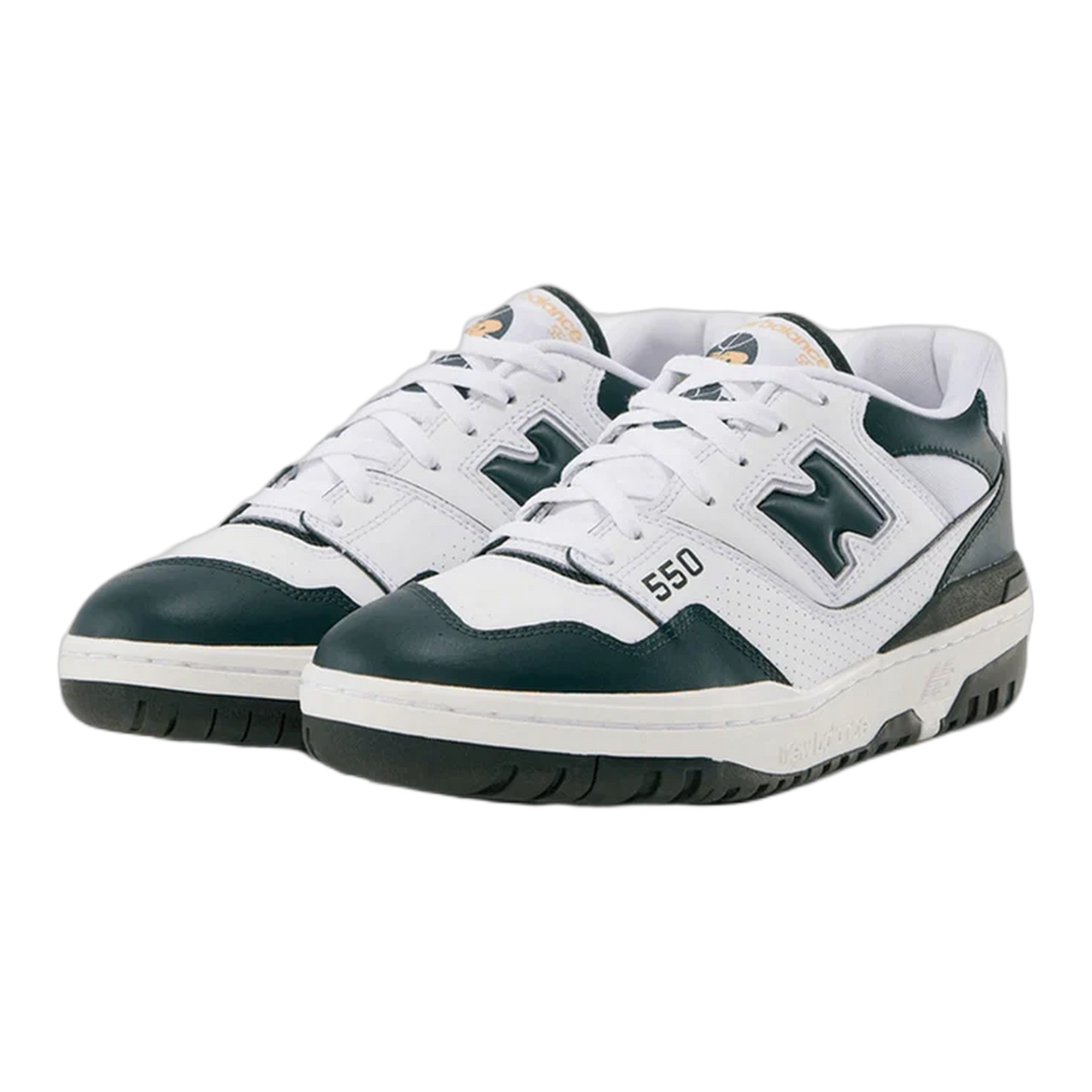 New Balance 550 White Dark Green Side BB550GZ1