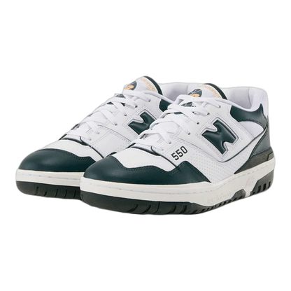 New Balance 550 White Dark Green Side BB550GZ1