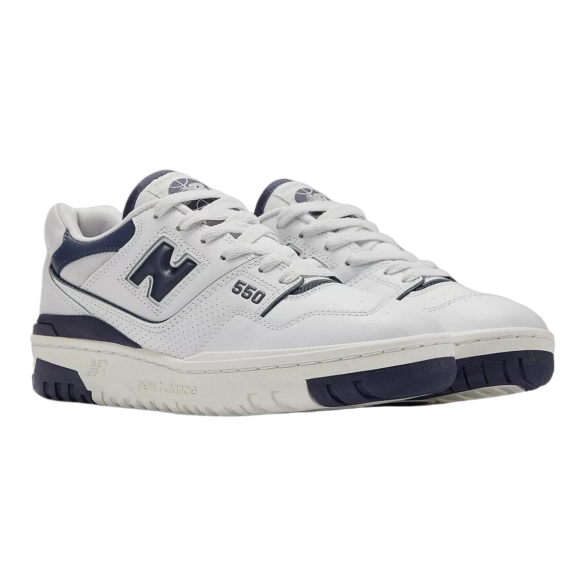 New Balance 550 White Dark Mercury (W) Side BBW550BA