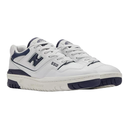 New Balance 550 White Dark Mercury (W) Side BBW550BA