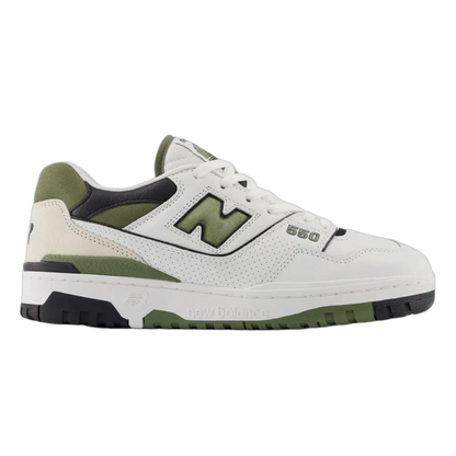 New Balance 550 White Dark Olivine BB550DOB