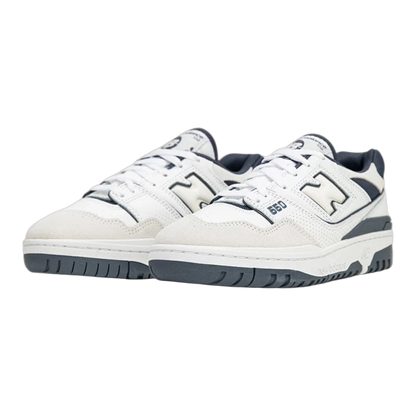 New Balance 550 White Dusty Blue Side BB550STG