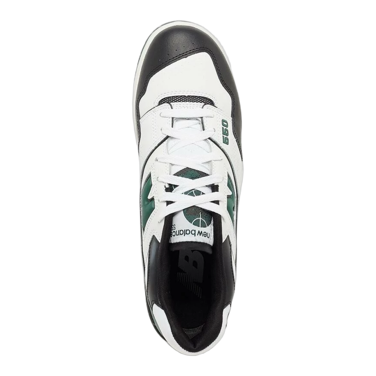 New Balance 550 White Green Black Oben BB550LE1