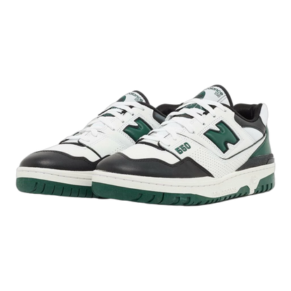 New Balance 550 White Green Black Side BB550LE1